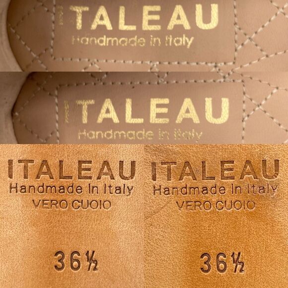 Italeau Italy Teresa Flexlite Green Suede Point Flat Loafers 36.5 6 $269 - Picture 8 of 9